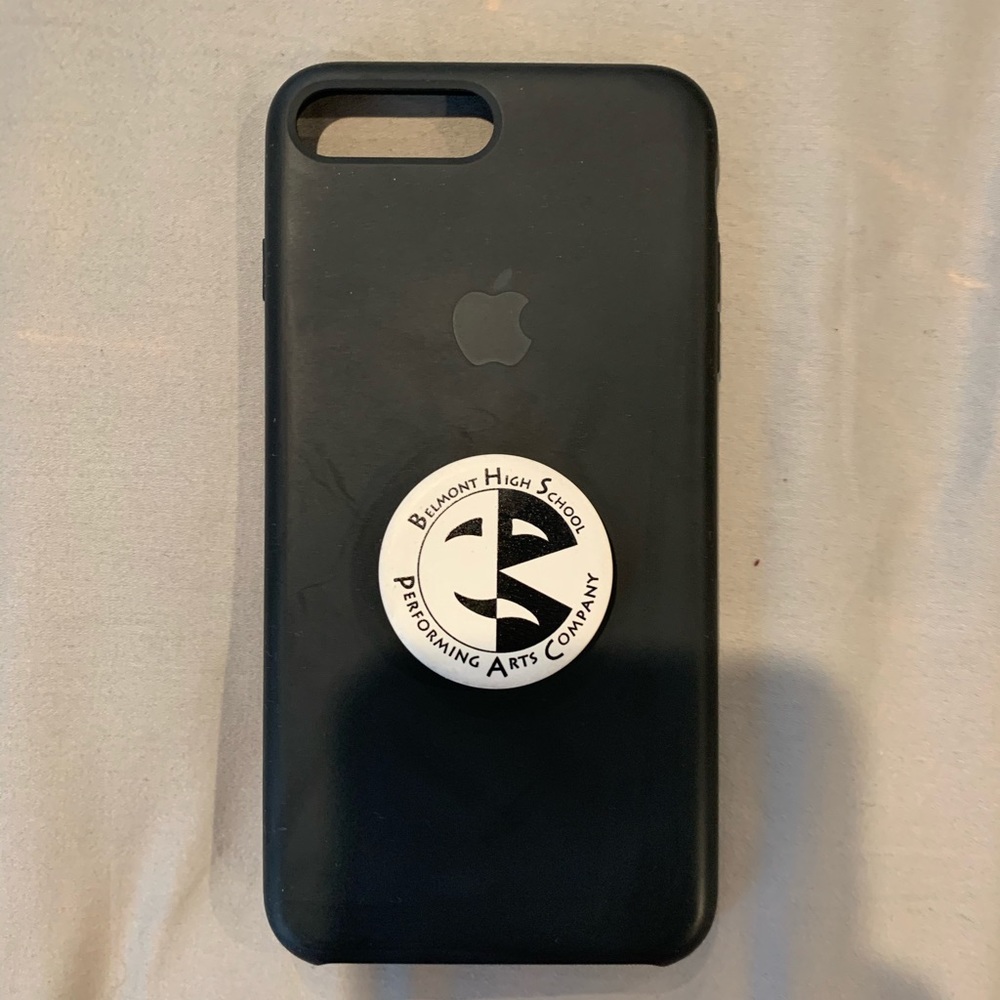 Iphone 7/8+ dark grey Apple silicone case